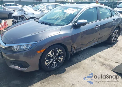2018 Honda Civic Ex-T z USA, uszkodzony, nr VIN JHMFC1F30JX025013